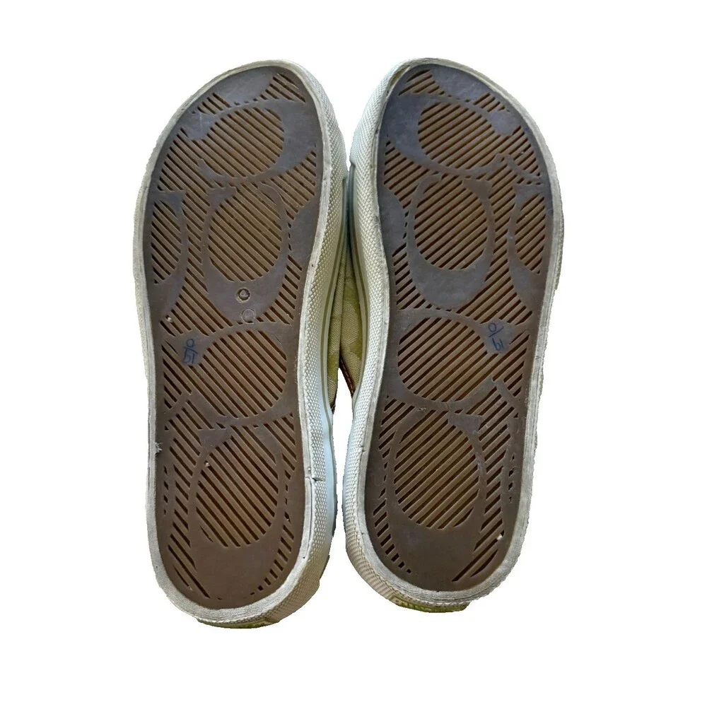 COACH Signature P229 Bonny Vintage Slip On Sandals Size 9B
